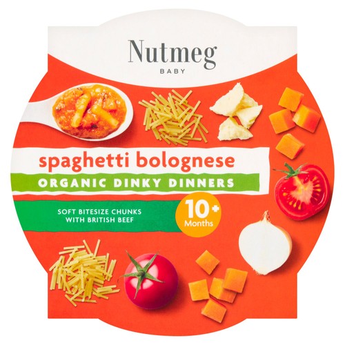Nutmeg Spaghetti Bolognese Baby Food 10M+