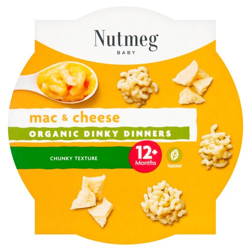 Nutmeg Mac & Cheese Baby Food 12M+ 