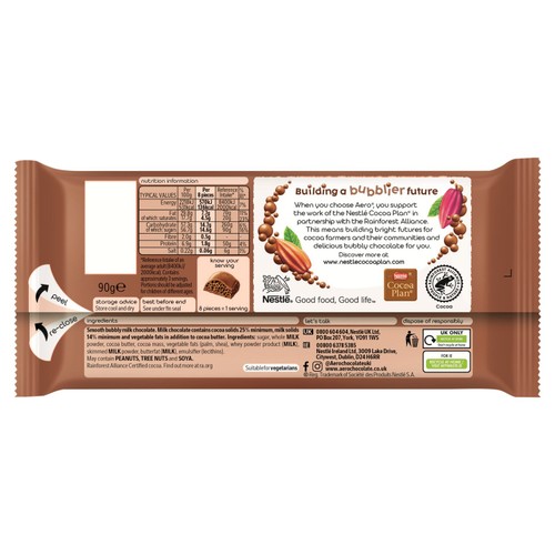 Aero Milk Chocolate Sharing Bar  thumbnail 3