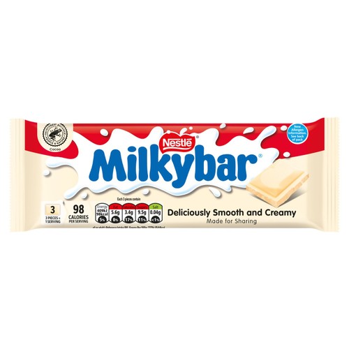 Milkybar White Chocolate Sharing Bar  thumbnail 2