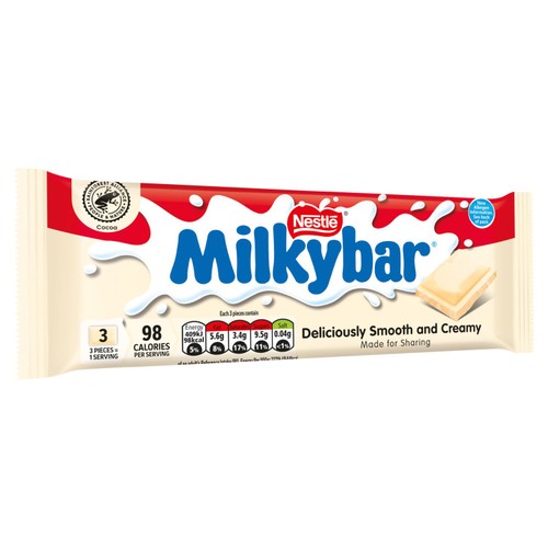 Milkybar White Chocolate Sharing Bar  thumbnail 3