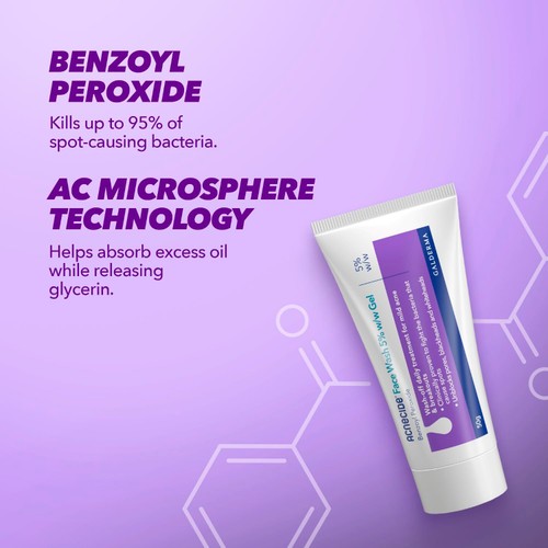 Acnecide Face Wash 5% W/W Gel thumbnail 2