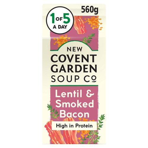 New Covent Garden Lentil & Smoked Bacon Soup