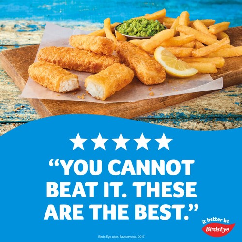 Birds Eye 26 Crispy Battered Fish Fingers 728g thumbnail 2