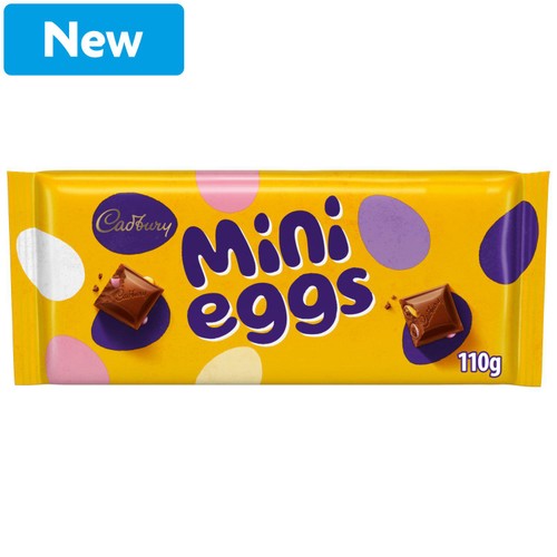Cadbury Mini Eggs Milk Chocolate Bar 110g