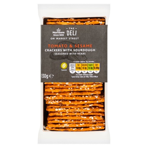 Market Street Deli Tomato & Sesame Crackers With Sourdough