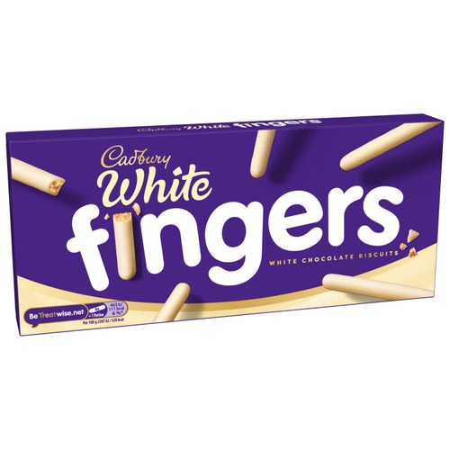 Cadbury Fingers White Chocolate Covered Biscuits thumbnail 4