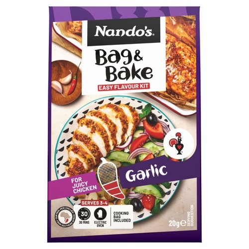 Nando's Peri-Peri Bag & Bake Garlic Medium 20g