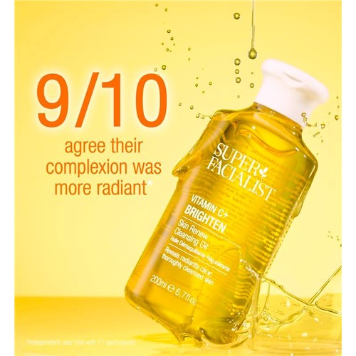 Super Facialist Vitamin C+ Brighten Skin Renew Cleansing Oil thumbnail 5