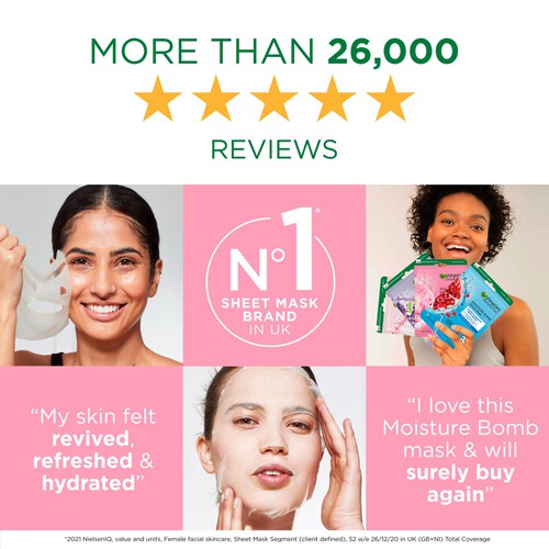 Garnier Moisture Bomb Hydrating Tissue Mask thumbnail 4