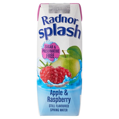 Radnor Splash Apple And Raspberry Flavoured Water thumbnail 2