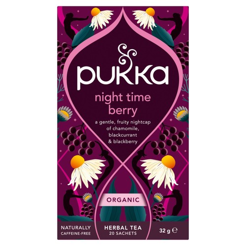 Pukka Night Time Berry Organic 20 Tea Sachets thumbnail 2