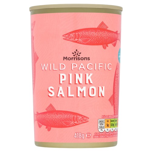 Morrisons Wild Pacific Pink Salmon (418g)
