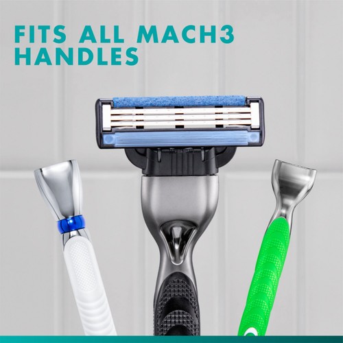Gillette Mach 3 Razor Blades 12 Pack thumbnail 4