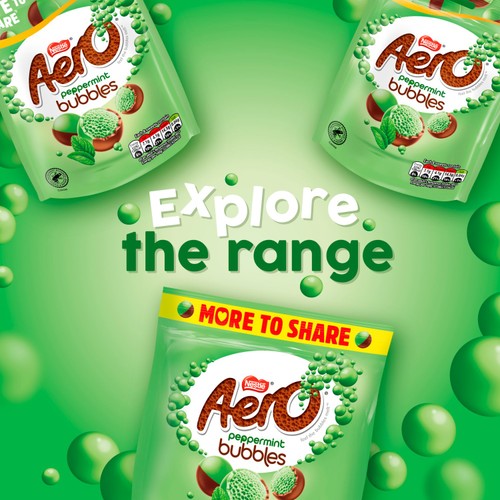 Aero Bubbles Peppermint Mint Chocolate Sharing Pouch thumbnail 6