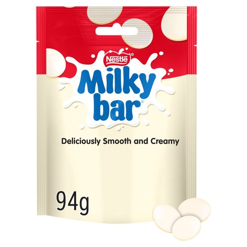 Milkybar White Chocolate Giant Buttons Sharing Pouch