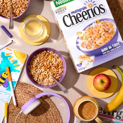 Nestle Cheerios Multigrain Cereal 390g thumbnail 2