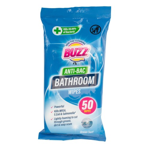 Buzz Bathroom Wipes 
