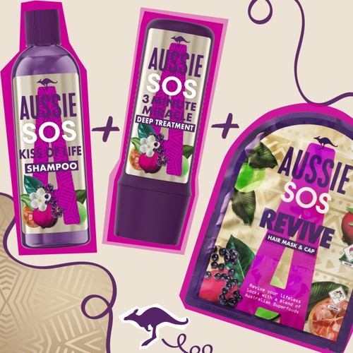Aussie Sos Revive Hair Mask & Cap thumbnail 5