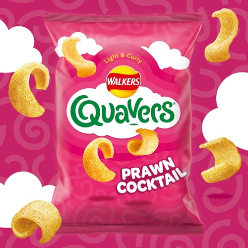 Walkers Quavers Prawn Cocktail Snacks Crisps thumbnail 2