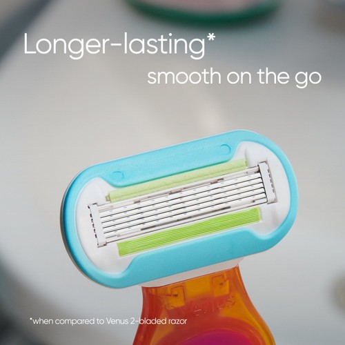 Gillette Venus Snap Extra Smooth Razor (Pink Case) thumbnail 2