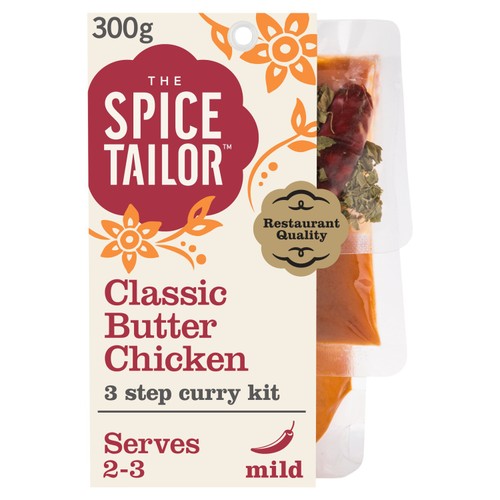 The Spice Tailor Classic Butter Chicken Indian Curry Sauce Meal Kit 300g