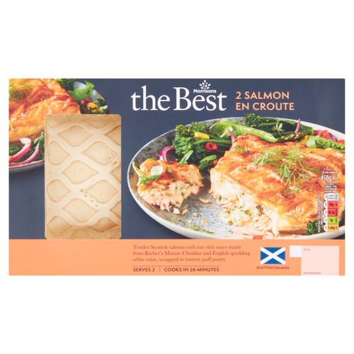 Morrisons The Best Scottish Salmon En Croute 2 Pack 480g