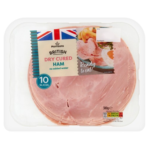 Morrisons British Dry Cured Ham   380g