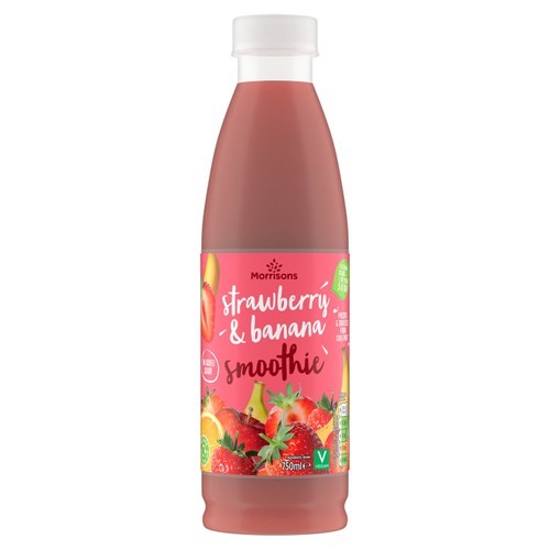 Morrisons Strawberry & Banana Smoothie