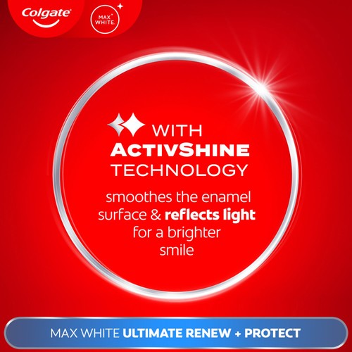 Colgate Max White Ultimate Renewal Whitening Toothpaste  thumbnail 5