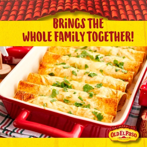 Old El Paso Cheesy Baked Enchilada Kit 995g thumbnail 4