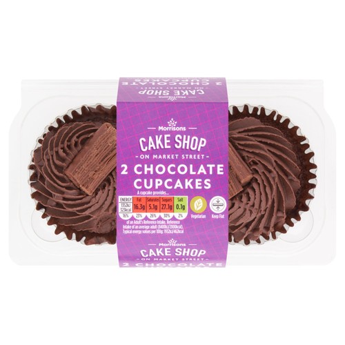Market Street Chocolate Cupcakes 