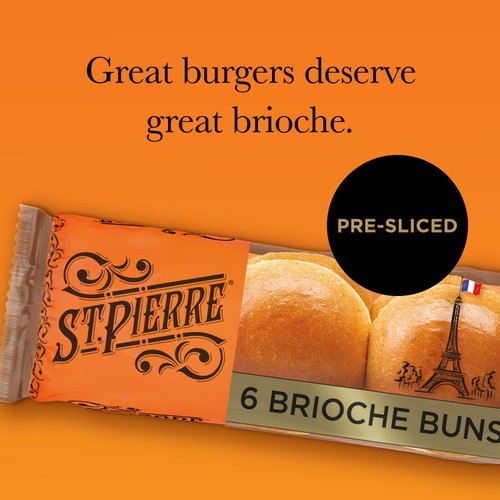 St Pierre 6 Brioche Buns  thumbnail 3