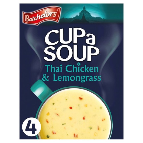 Batchelors Cup A Soup Chicken & Lemongrass 4 Pack 