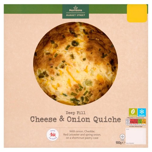Market Street Deli Cheese & Onion Quiche