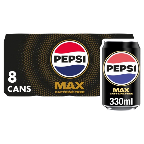 Pepsi Max No Caffeine No Sugar Cola Cans