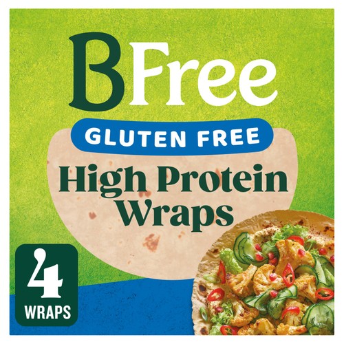 BFree Gluten Free High Protein Wraps 4 Pack