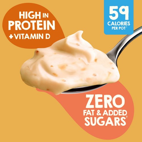 Light & Free Greek Style Yogurt Sticky Toffee Flavour 4x115g thumbnail 2