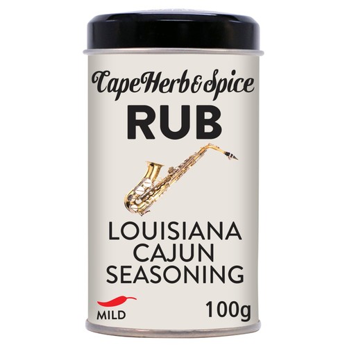 Cape Herb & Spice Rub Louisiana Cajun Seasoning