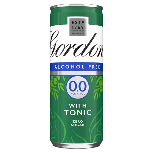 Gordons Alcohol Free Gin & Tonic