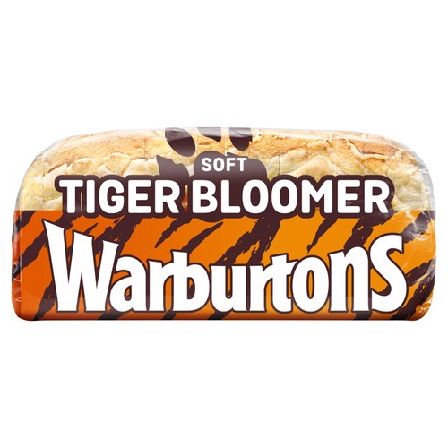 Warburtons Tiger Bloomer White Bread   600g