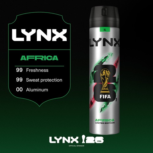 Lynx Africa Anti Sweat Antiperspirant 250ml thumbnail 4