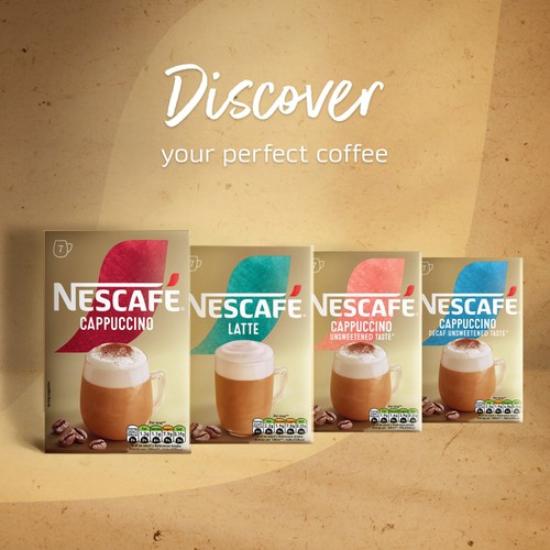 Nescafe Gold Cappuccino Instant Coffee 12 Sachets thumbnail 4