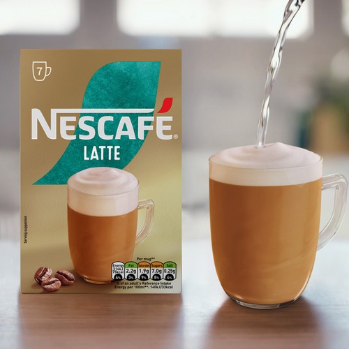 Nescafe Gold Latte Instant Coffee 12 x Sachets thumbnail 4