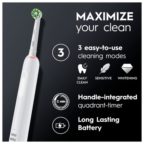 Oral-B Pro 3 - 3000 - Electric Toothbrush thumbnail 5