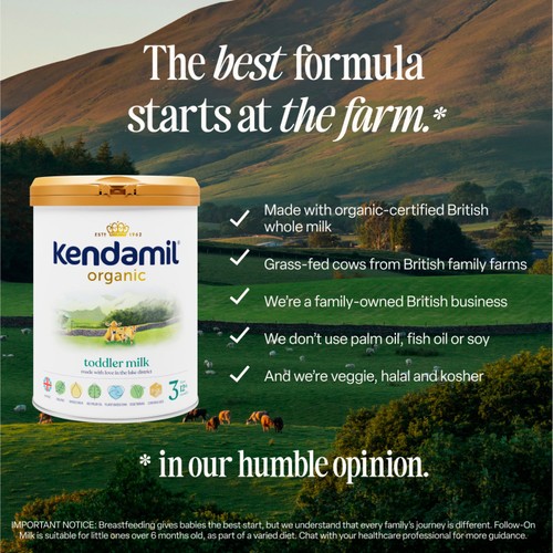 Kendamil Organic Toddler Milk Stage 3 thumbnail 5