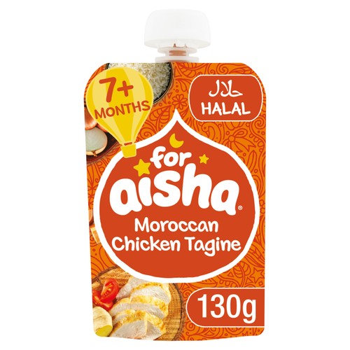 For Aisha Moroccan Chicken Tagine Baby Pouch 7m+
