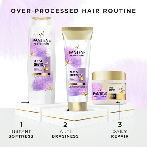 Pantene Miracles Silky & Glowing Shampoo thumbnail 7