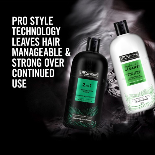 Tresemme Cleanse & Replenish 2 in 1 Shampoo & Conditioner 900ml thumbnail 5