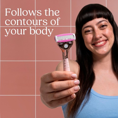 Wilkinson Sword Quattro For Women Rose Gold 1 Razor + 4 Blades thumbnail 6